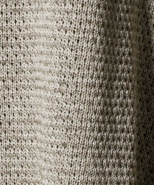 BEAUTY&YOUTH UNITED ARROWS / ビューティー&ユース ユナイテッドアローズ ニット・セーター | リネンブレンド メランジ クルーネック ニット ウォッシャブル | 詳細18