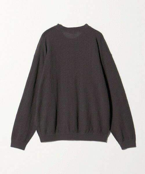 BEAUTY&YOUTH UNITED ARROWS / ビューティー&ユース ユナイテッドアローズ ニット・セーター | テクスチャード 3ボタン ヘンリーネック ニット ウォッシャブル | 詳細1