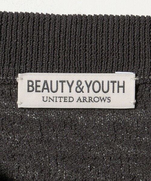BEAUTY&YOUTH UNITED ARROWS / ビューティー&ユース ユナイテッドアローズ ニット・セーター | テクスチャード 3ボタン ヘンリーネック ニット ウォッシャブル | 詳細12