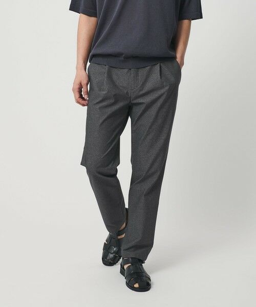 BEAUTY&YOUTH UNITED ARROWS / ビューティー&ユース ユナイテッドアローズ その他パンツ | スラブ １プリーツ イージー テーパード パンツ NO.5 ストレッチ 撥水 UVカット | 詳細7