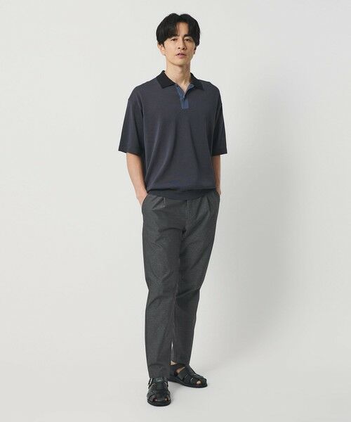 BEAUTY&YOUTH UNITED ARROWS / ビューティー&ユース ユナイテッドアローズ その他パンツ | スラブ １プリーツ イージー テーパード パンツ NO.5 ストレッチ 撥水 UVカット | 詳細10