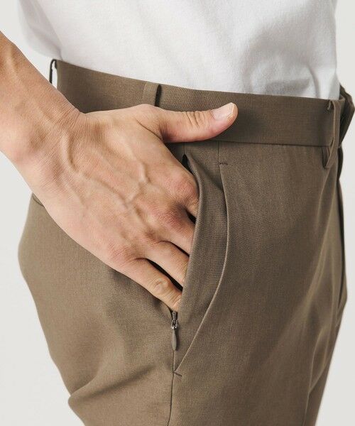 BEAUTY&YOUTH UNITED ARROWS / ビューティー&ユース ユナイテッドアローズ その他パンツ | 東レ/TORAY ナノデザイン ノープリーツパンツ NO.1 ウォッシャブル セットアップ対応可能 | 詳細9