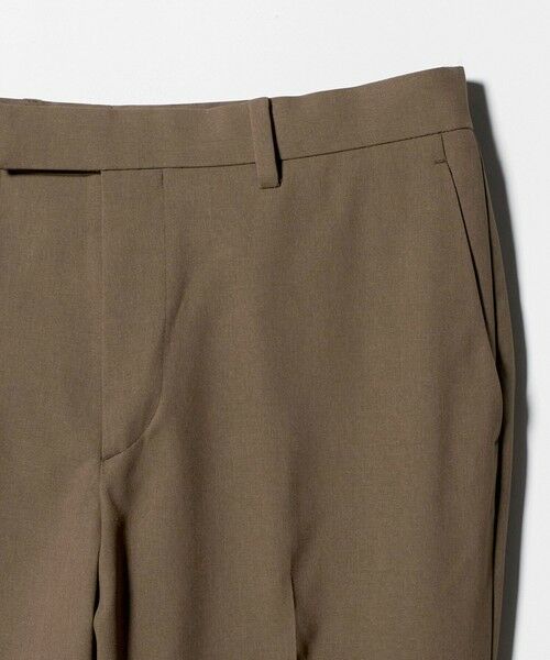 BEAUTY&YOUTH UNITED ARROWS / ビューティー&ユース ユナイテッドアローズ その他パンツ | 東レ/TORAY ナノデザイン ノープリーツパンツ NO.1 ウォッシャブル セットアップ対応可能 | 詳細14