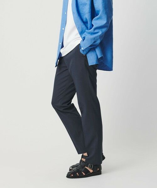 BEAUTY&YOUTH UNITED ARROWS / ビューティー&ユース ユナイテッドアローズ その他パンツ | 東レ/TORAY ナノデザイン ノープリーツパンツ NO.1 ウォッシャブル セットアップ対応可能（ROYAL）