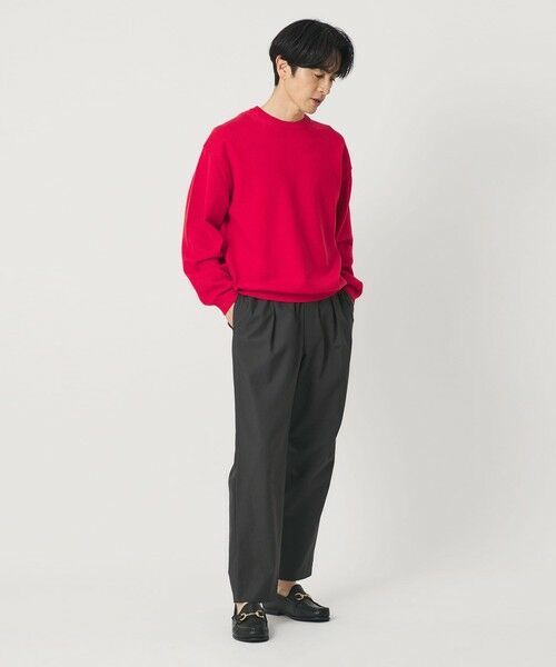 BEAUTY&YOUTH UNITED ARROWS / ビューティー&ユース ユナイテッドアローズ その他パンツ | KOMATSU PACK 1プリーツ イージー ワイド テーパード パンツ NO.9 セットアップ対応 撥水 ウォッシャブル | 詳細4