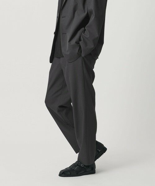 BEAUTY&YOUTH UNITED ARROWS / ビューティー&ユース ユナイテッドアローズ その他パンツ | KOMATSU PACK 1プリーツ イージー ワイド テーパード パンツ NO.9 セットアップ対応 撥水 ウォッシャブル | 詳細1