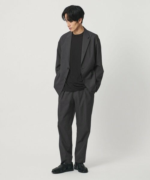 BEAUTY&YOUTH UNITED ARROWS / ビューティー&ユース ユナイテッドアローズ その他パンツ | KOMATSU PACK 1プリーツ イージー ワイド テーパード パンツ NO.9 セットアップ対応 撥水 ウォッシャブル | 詳細3