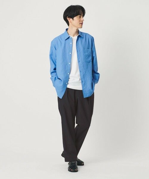 BEAUTY&YOUTH UNITED ARROWS / ビューティー&ユース ユナイテッドアローズ その他パンツ | KOMATSU PACK 1プリーツ イージー ワイド テーパード パンツ NO.9 セットアップ対応 撥水 ウォッシャブル | 詳細17