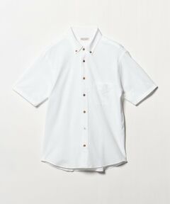 BEAUTY&YOUTH UNITED ARROWS / ビューティー&ユース ユナイテッドアローズ シャツ・ブラウス | クイック ストレッチ シャンブレー ボタンダウン 半袖シャツ SLIM型 吸水速乾機能付き