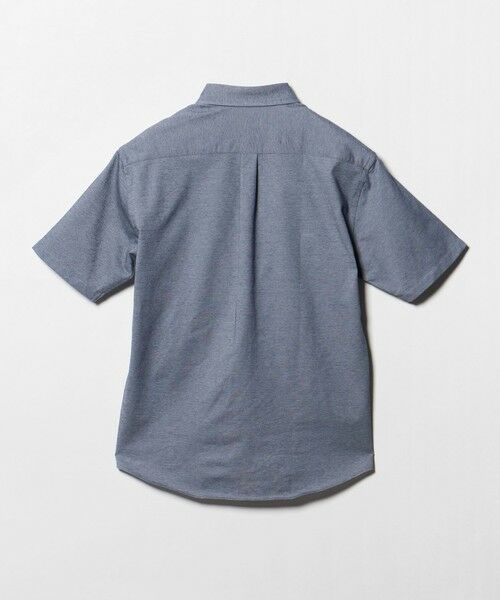 BEAUTY&YOUTH UNITED ARROWS / ビューティー&ユース ユナイテッドアローズ シャツ・ブラウス | クイック ストレッチ シャンブレー ボタンダウン 半袖シャツ SLIM型 吸水速乾機能付き | 詳細3