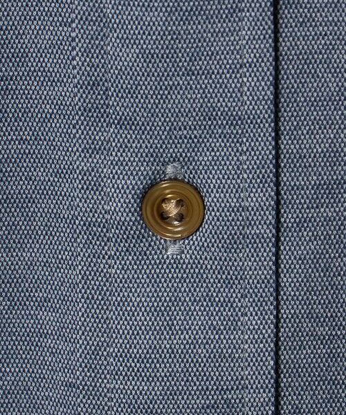 BEAUTY&YOUTH UNITED ARROWS / ビューティー&ユース ユナイテッドアローズ シャツ・ブラウス | クイック ストレッチ シャンブレー ボタンダウン 半袖シャツ SLIM型 吸水速乾機能付き | 詳細16