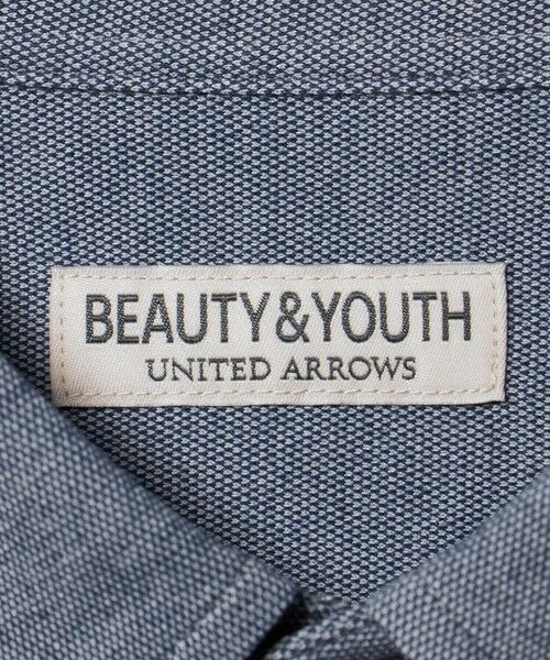 BEAUTY&YOUTH UNITED ARROWS / ビューティー&ユース ユナイテッドアローズ シャツ・ブラウス | クイック ストレッチ シャンブレー ボタンダウン 半袖シャツ SLIM型 吸水速乾機能付き | 詳細18