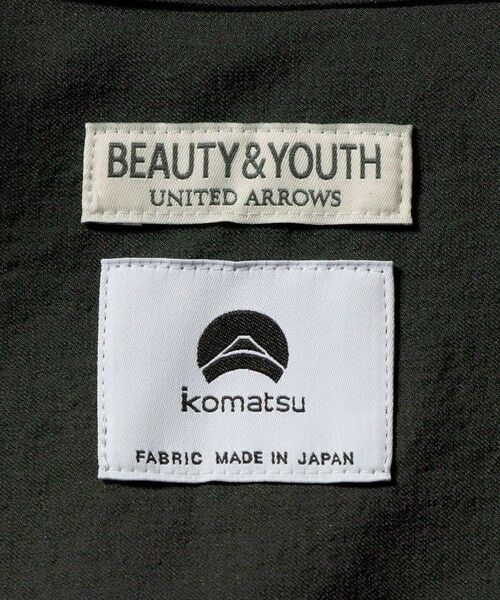 BEAUTY&YOUTH UNITED ARROWS / ビューティー&ユース ユナイテッドアローズ シャツ・ブラウス | KOMATSU PACK キャンプカラー ショートスリーブ シャツ GRANDE型 セットアップ対応 撥水 ウォッシャブル | 詳細12