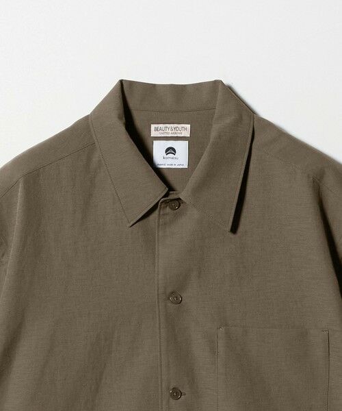 BEAUTY&YOUTH UNITED ARROWS / ビューティー&ユース ユナイテッドアローズ シャツ・ブラウス | KOMATSU PACK キャンプカラー ショートスリーブ シャツ GRANDE型 セットアップ対応 撥水 ウォッシャブル | 詳細19