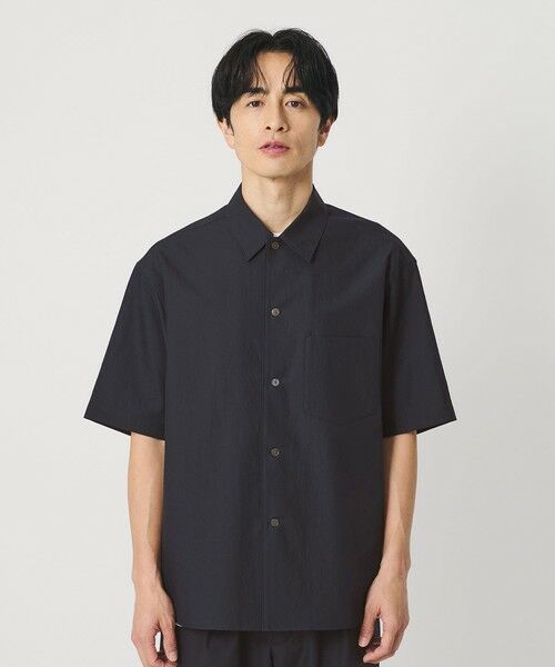 BEAUTY&YOUTH UNITED ARROWS / ビューティー&ユース ユナイテッドアローズ シャツ・ブラウス | KOMATSU PACK キャンプカラー ショートスリーブ シャツ GRANDE型 セットアップ対応 撥水 ウォッシャブル | 詳細25