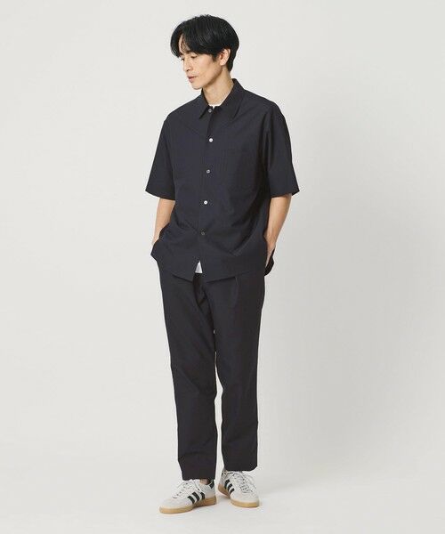 BEAUTY&YOUTH UNITED ARROWS / ビューティー&ユース ユナイテッドアローズ シャツ・ブラウス | KOMATSU PACK キャンプカラー ショートスリーブ シャツ GRANDE型 セットアップ対応 撥水 ウォッシャブル | 詳細22
