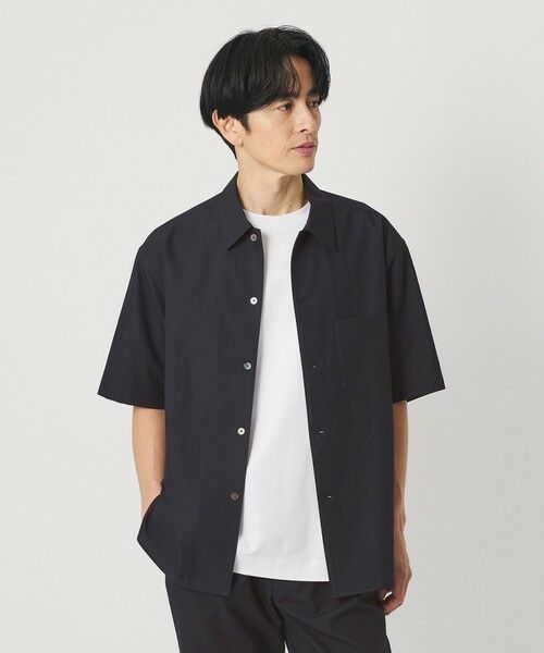 BEAUTY&YOUTH UNITED ARROWS / ビューティー&ユース ユナイテッドアローズ シャツ・ブラウス | KOMATSU PACK キャンプカラー ショートスリーブ シャツ GRANDE型 セットアップ対応 撥水 ウォッシャブル | 詳細23