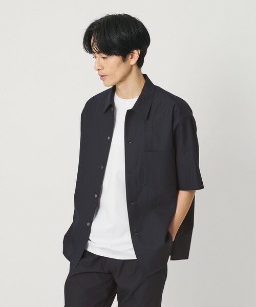 BEAUTY&YOUTH UNITED ARROWS / ビューティー&ユース ユナイテッドアローズ シャツ・ブラウス | KOMATSU PACK キャンプカラー ショートスリーブ シャツ GRANDE型 セットアップ対応 撥水 ウォッシャブル | 詳細24