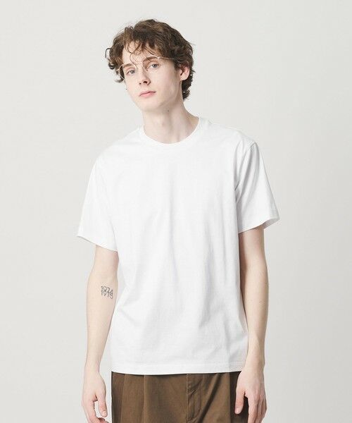 BEAUTY&YOUTH UNITED ARROWS / ビューティー&ユース ユナイテッドアローズ カットソー | ハイゲージ オーガニックコットン Tシャツ | 詳細1