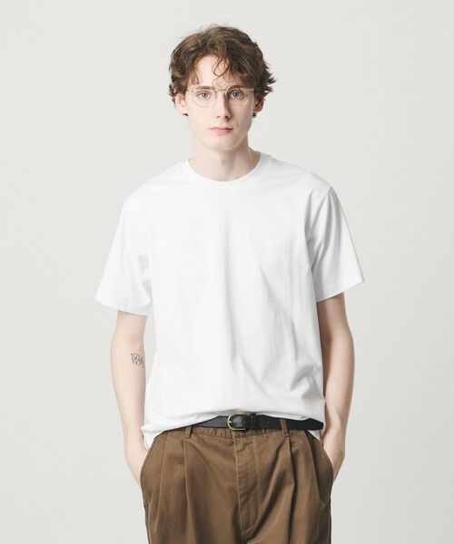 BEAUTY&YOUTH UNITED ARROWS / ビューティー&ユース ユナイテッドアローズ カットソー | ハイゲージ オーガニックコットン Tシャツ | 詳細2