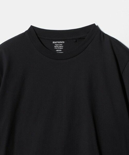 BEAUTY&YOUTH UNITED ARROWS / ビューティー&ユース ユナイテッドアローズ カットソー | ハイゲージ オーガニックコットン Tシャツ | 詳細9
