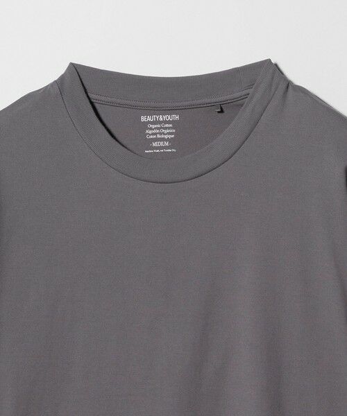 BEAUTY&YOUTH UNITED ARROWS / ビューティー&ユース ユナイテッドアローズ カットソー | ハイゲージ オーガニックコットン Tシャツ | 詳細18