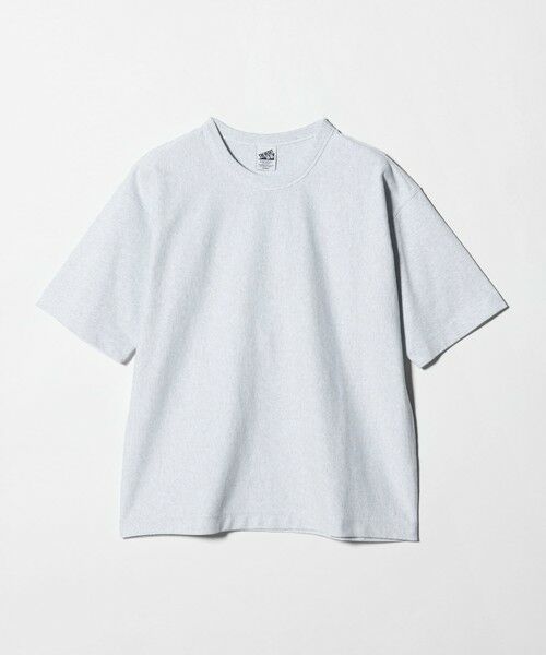 BEAUTY&YOUTH UNITED ARROWS / ビューティー&ユース ユナイテッドアローズ カットソー | "THE HEAVY" 10oz ヘビー ワイド クルーネック Tシャツ（SILVER）