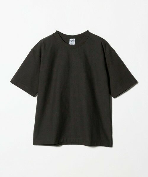 BEAUTY&YOUTH UNITED ARROWS / ビューティー&ユース ユナイテッドアローズ カットソー | "THE HEAVY" 10oz ヘビー ワイド クルーネック Tシャツ（DK.GRAY）