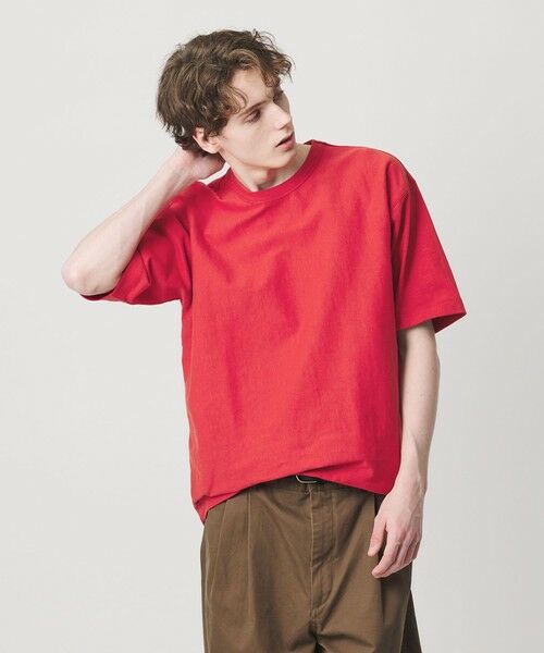 BEAUTY&YOUTH UNITED ARROWS / ビューティー&ユース ユナイテッドアローズ カットソー | "THE HEAVY" 10oz ヘビー ワイド クルーネック Tシャツ | 詳細21