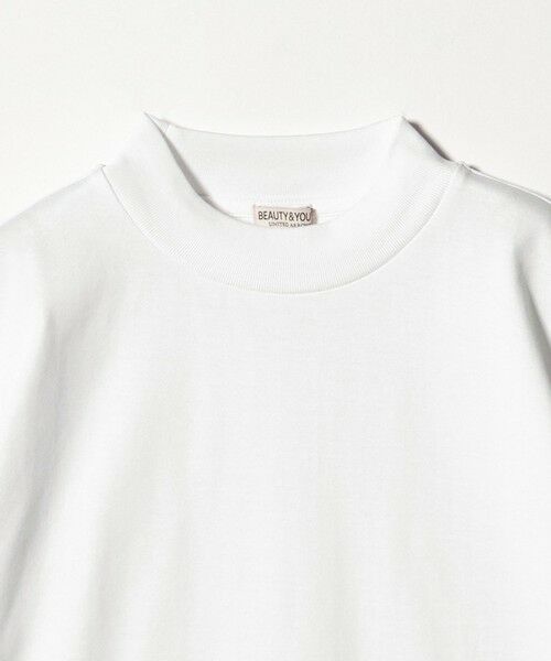 BEAUTY&YOUTH UNITED ARROWS / ビューティー&ユース ユナイテッドアローズ カットソー | クリアコットン ジャケット 半袖Tシャツ 抗菌 防臭機能付き | 詳細4