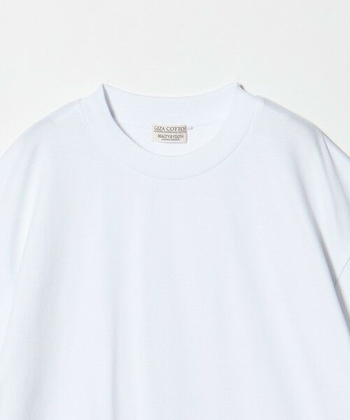 BEAUTY&YOUTH UNITED ARROWS / ビューティー&ユース ユナイテッドアローズ Tシャツ | ギザコットン スパーブ クルーネック Tシャツ | 詳細3