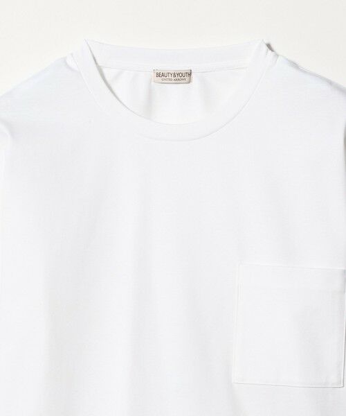BEAUTY&YOUTH UNITED ARROWS / ビューティー&ユース ユナイテッドアローズ カットソー | サルージャ 1ポケット  クルーネック 半袖Tシャツ | 詳細3