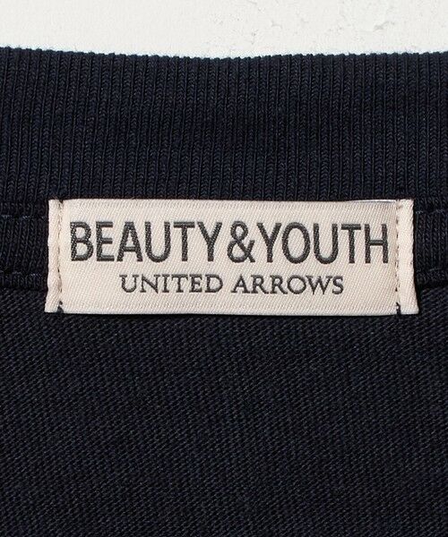 BEAUTY&YOUTH UNITED ARROWS / ビューティー&ユース ユナイテッドアローズ カットソー | B&Y クルーネック Tシャツ MADE IN JAPAN | 詳細12
