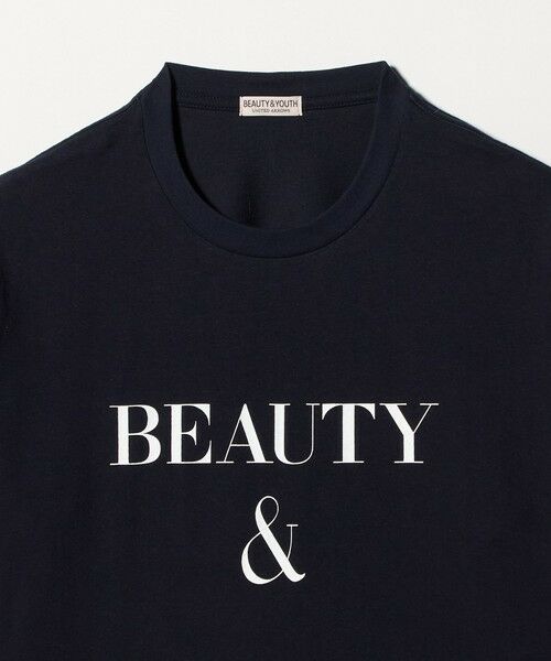 BEAUTY&YOUTH UNITED ARROWS / ビューティー&ユース ユナイテッドアローズ カットソー | B&Y クルーネック Tシャツ MADE IN JAPAN | 詳細7