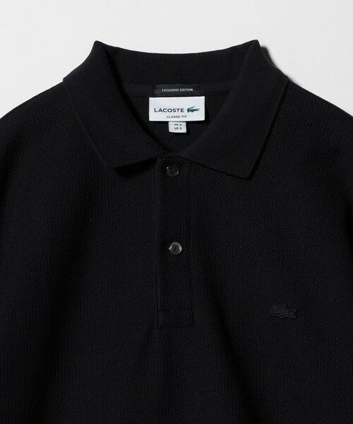 BEAUTY&YOUTH UNITED ARROWS / ビューティー&ユース ユナイテッドアローズ ポロシャツ | ＜LACOSTE for BEAUTY&YOUTH＞ワントーン ポロシャツ | 詳細8
