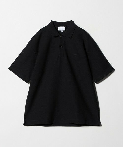 BEAUTY&YOUTH UNITED ARROWS / ビューティー&ユース ユナイテッドアローズ ポロシャツ | ＜LACOSTE for BEAUTY&YOUTH＞ワントーン ポロシャツ（BLACK）