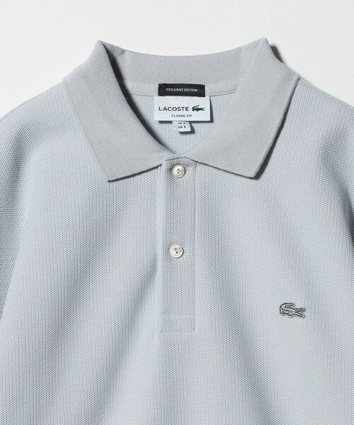 BEAUTY&YOUTH UNITED ARROWS / ビューティー&ユース ユナイテッドアローズ ポロシャツ | ＜LACOSTE for BEAUTY&YOUTH＞ワントーン ポロシャツ | 詳細5
