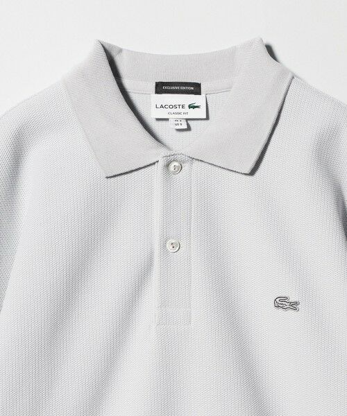 BEAUTY&YOUTH UNITED ARROWS / ビューティー&ユース ユナイテッドアローズ ポロシャツ | ＜LACOSTE for BEAUTY&YOUTH＞ワントーン ポロシャツ | 詳細15