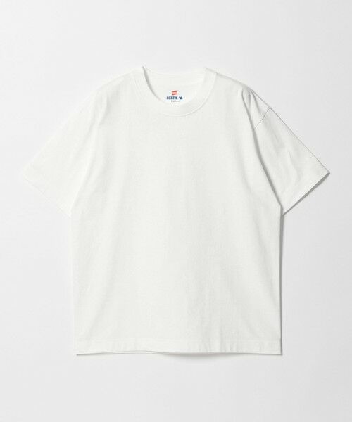 BEAUTY&YOUTH UNITED ARROWS / ビューティー&ユース ユナイテッドアローズ Tシャツ | 【別注】 ＜Hanes＞ ビーフィー Tシャツ（WHITE）