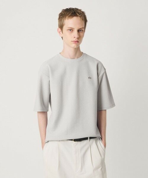 BEAUTY&YOUTH UNITED ARROWS / ビューティー&ユース ユナイテッドアローズ Tシャツ | <LACOSTE for BEAUTY&YOUTH>ワントーン ショートスリーブ Tシャツ | 詳細9