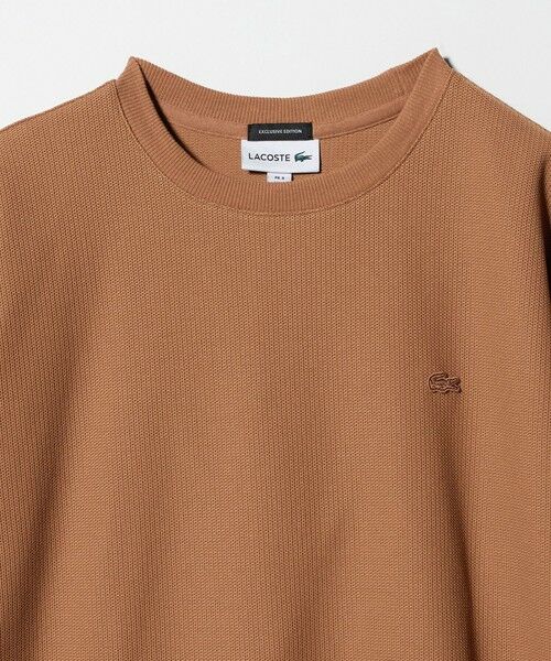 BEAUTY&YOUTH UNITED ARROWS / ビューティー&ユース ユナイテッドアローズ Tシャツ | <LACOSTE for BEAUTY&YOUTH>ワントーン ショートスリーブ Tシャツ | 詳細28