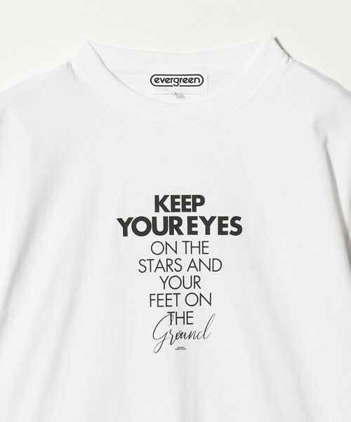 BEAUTY&YOUTH UNITED ARROWS / ビューティー&ユース ユナイテッドアローズ カットソー | ＜evergreen＞オンザスターズ Tシャツ | 詳細2