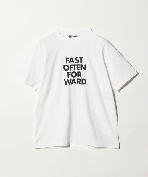 BEAUTY&YOUTH UNITED ARROWS / ビューティー&ユース ユナイテッドアローズ カットソー | ＜evergreen＞フェイルフォワード Tシャツ（WHITE）