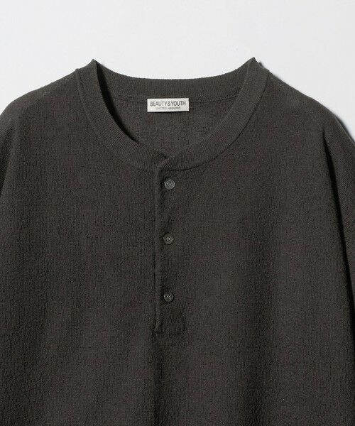 BEAUTY&YOUTH UNITED ARROWS / ビューティー&ユース ユナイテッドアローズ ニット・セーター | エアミラノ ヘンリーネック ニット ウォッシャブル 抗菌 防臭機能付き | 詳細19