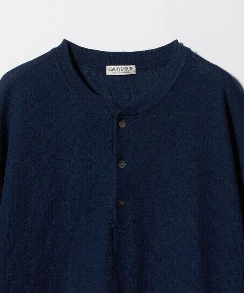 BEAUTY&YOUTH UNITED ARROWS / ビューティー&ユース ユナイテッドアローズ ニット・セーター | エアミラノ ヘンリーネック ニット ウォッシャブル 抗菌 防臭機能付き | 詳細26