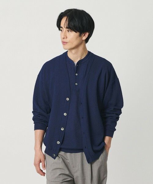 BEAUTY&YOUTH UNITED ARROWS / ビューティー&ユース ユナイテッドアローズ ニット・セーター | エアミラノ ヘンリーネック ニット ウォッシャブル 抗菌 防臭機能付き | 詳細23