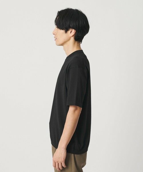 BEAUTY&YOUTH UNITED ARROWS / ビューティー&ユース ユナイテッドアローズ ニット・セーター | デオドラント ニットTシャツ 抗菌防臭 ウォッシャブル | 詳細8
