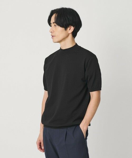 BEAUTY&YOUTH UNITED ARROWS / ビューティー&ユース ユナイテッドアローズ ニット・セーター | デオドラント ジャケットネック ニット 抗菌防臭 ウォッシャブル | 詳細4