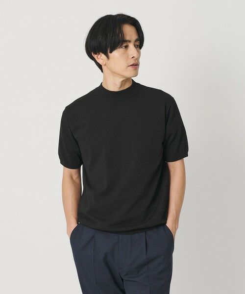 BEAUTY&YOUTH UNITED ARROWS / ビューティー&ユース ユナイテッドアローズ ニット・セーター | デオドラント ジャケットネック ニット 抗菌防臭 ウォッシャブル | 詳細5