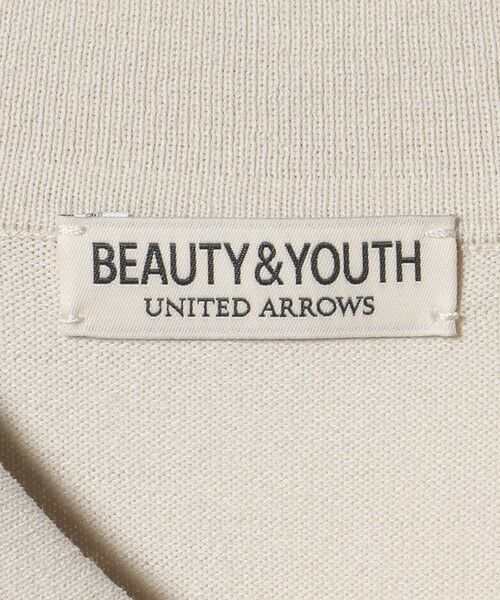 BEAUTY&YOUTH UNITED ARROWS / ビューティー&ユース ユナイテッドアローズ ニット・セーター | デオドラント ショートスリーブ ニットポロ 抗菌防臭 ウォッシャブル | 詳細14